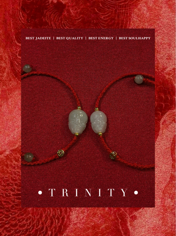 祥糯貔貅｜雪中紅手繩