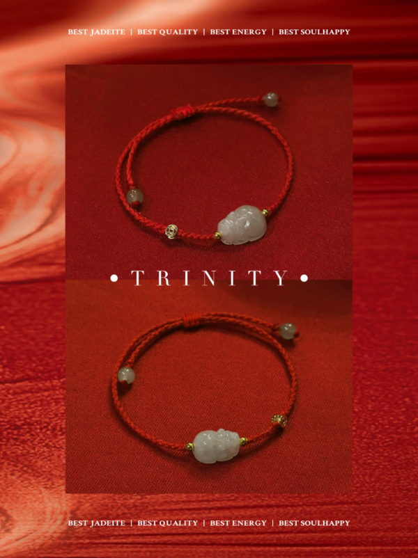 祥糯貔貅｜雪中紅手繩