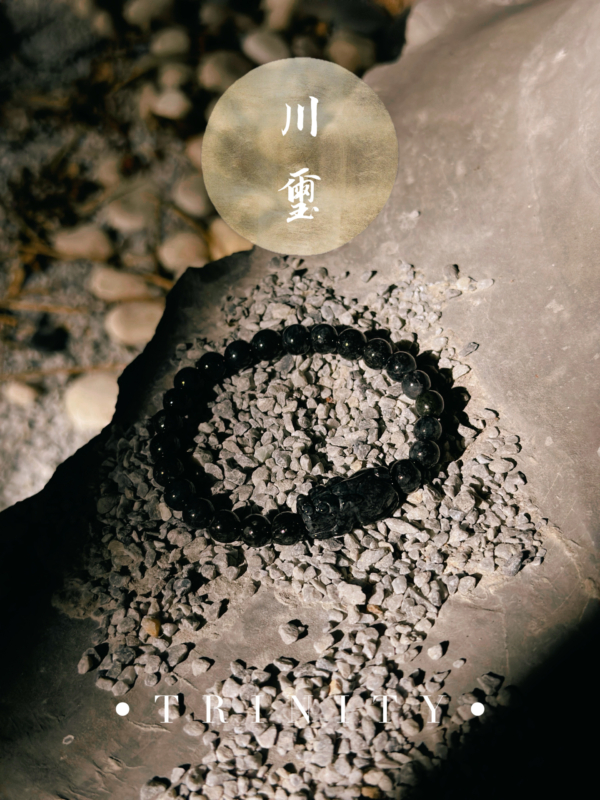 黑翡翠｜貔貅手串