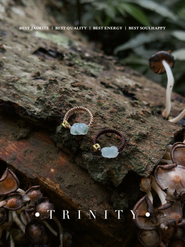 迷你翡翠｜貔貅戒繩